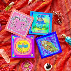 Water Elements of &#39;Divine Affirmations&#39; Sticker Pack!