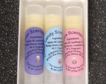 Easter Themed lip balm 3 pack