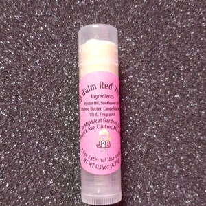 Homemade Lip Balm, Caramel, Kiss of Death, and More Scents
