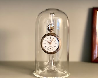 Pocket watch holder watch stand, watch bell handmade