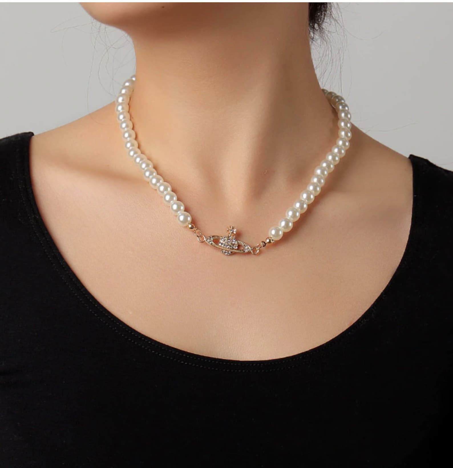 Women Vivienne Westwood Dupe Necklace Etsy