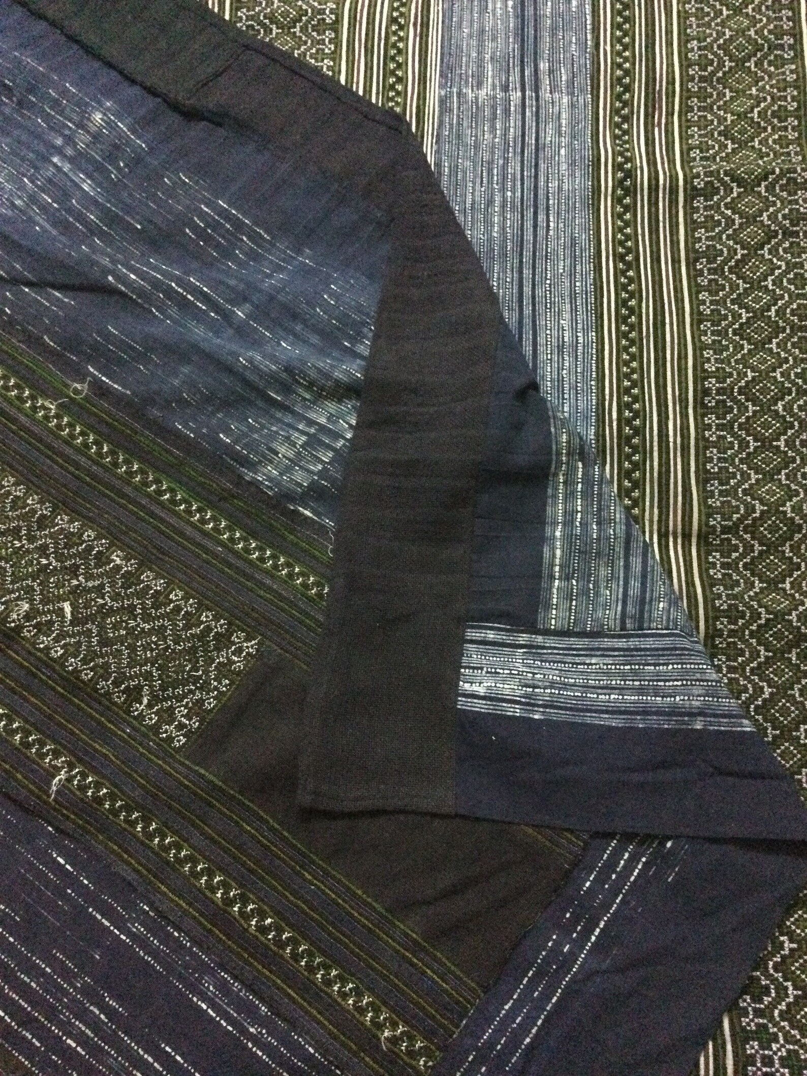 Hmong Blanket/spread/coverlet 100 Handmade Traditional Etsy