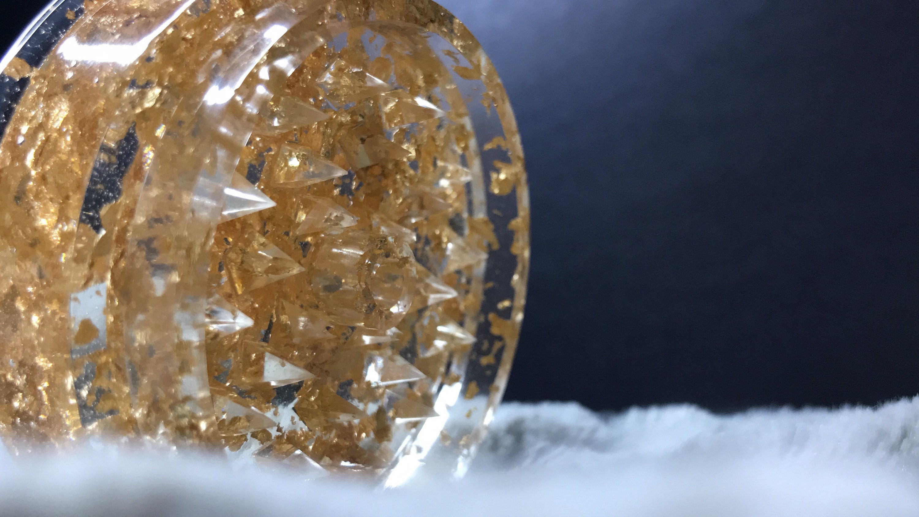 Resin grinder and extra large ashtray set Etsy