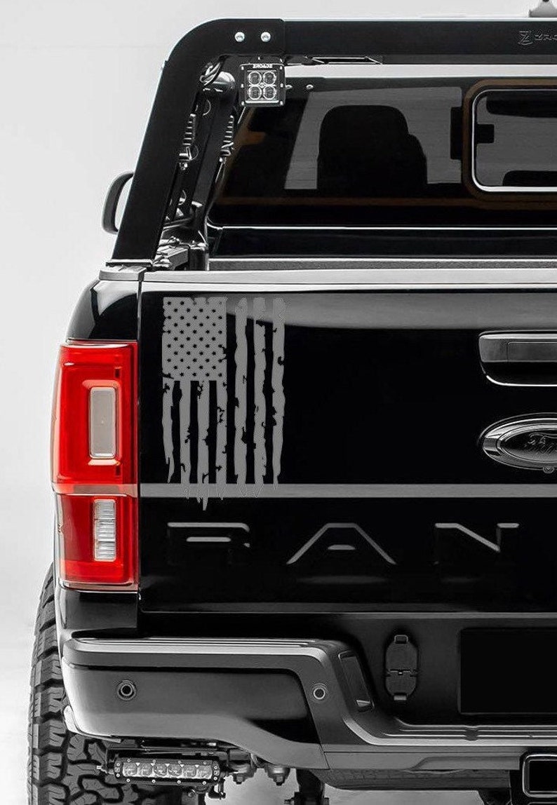 American Flag Truck Stickers for Ford Ranger Raptor Isuzu Dma Etsy