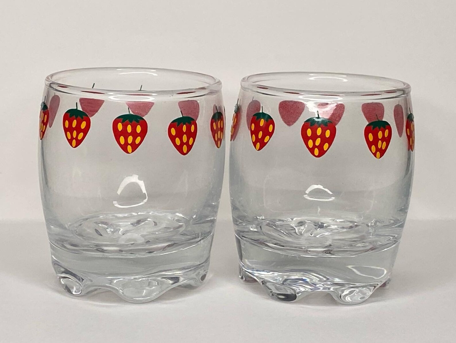 Strawberry Shot Glasses Nana Inspired anime Glass Cup Etsy