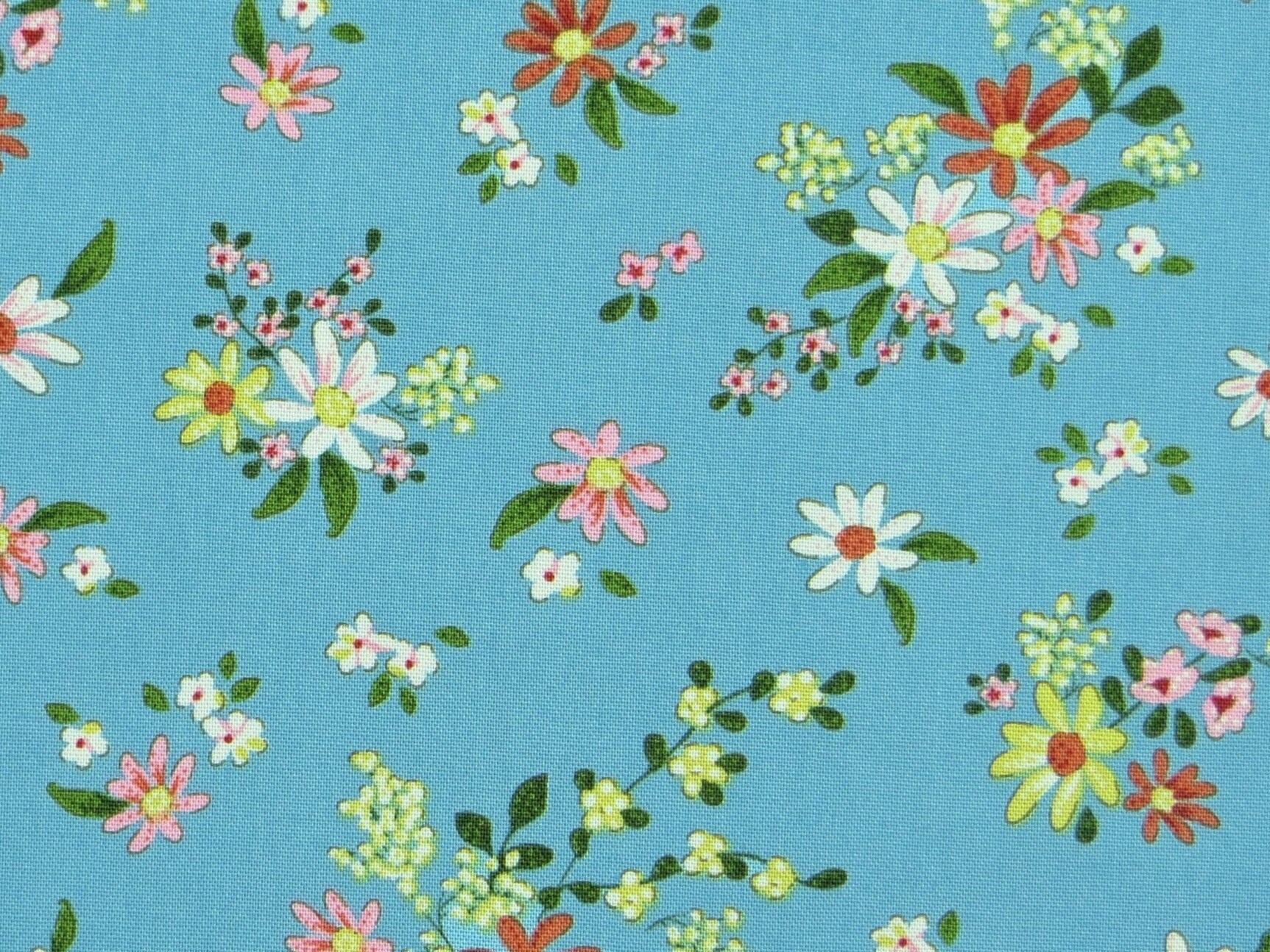 Tilda Daisyfield 100 Cotton Fabric Etsy Canada