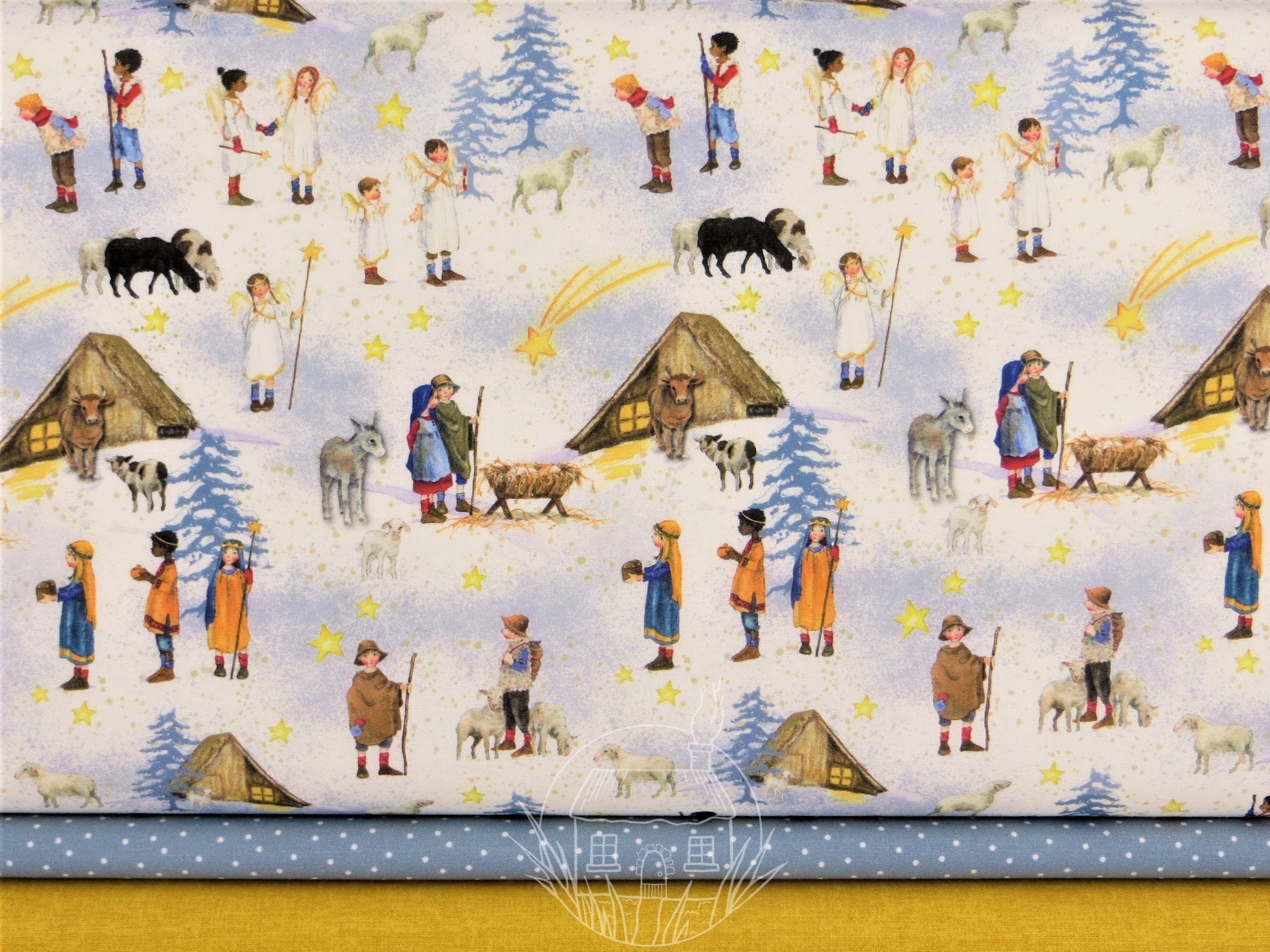 Nativity Play Extra Wide 100% Cotton Fabric - Etsy