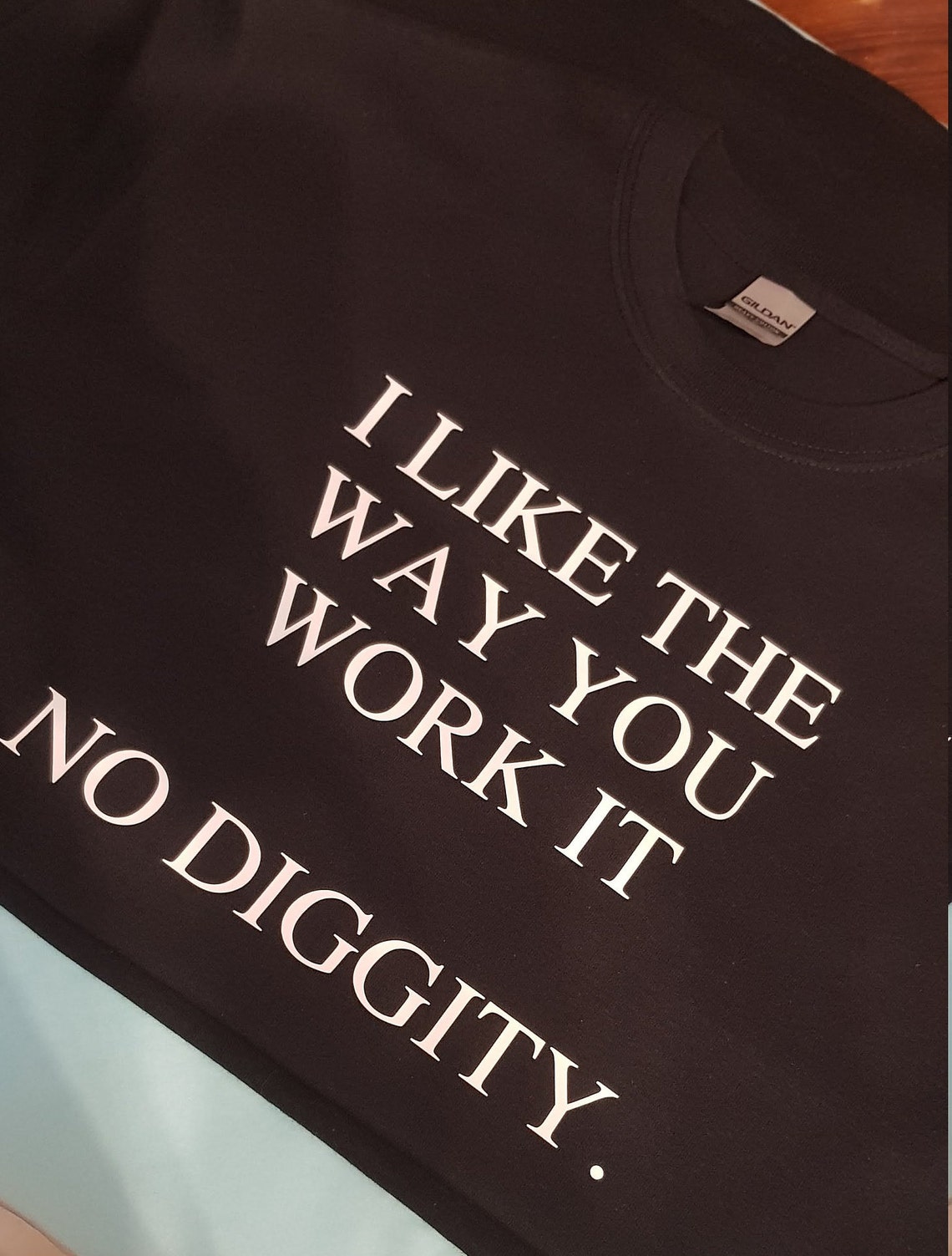 I Like the way you work it no diggity T-shirt Blackstreet | Etsy