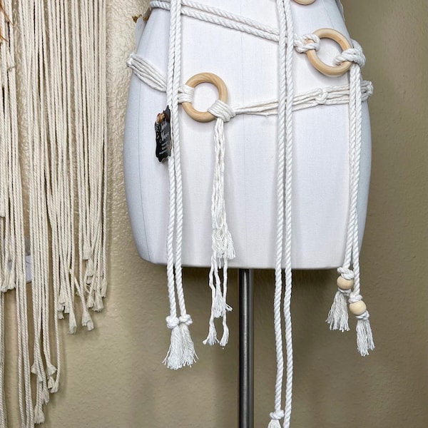 Rope Belt Etsy
