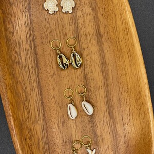 Charms for hoop earring or necklace