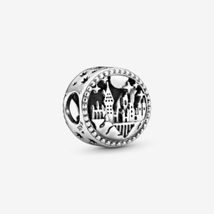 Pandora Harry Potter collection. Silver charms HP. Hogwarts beads. Charms for bracelet pandora. Dobby, Hermione, Ron Gryffindor, Express Hogwarts