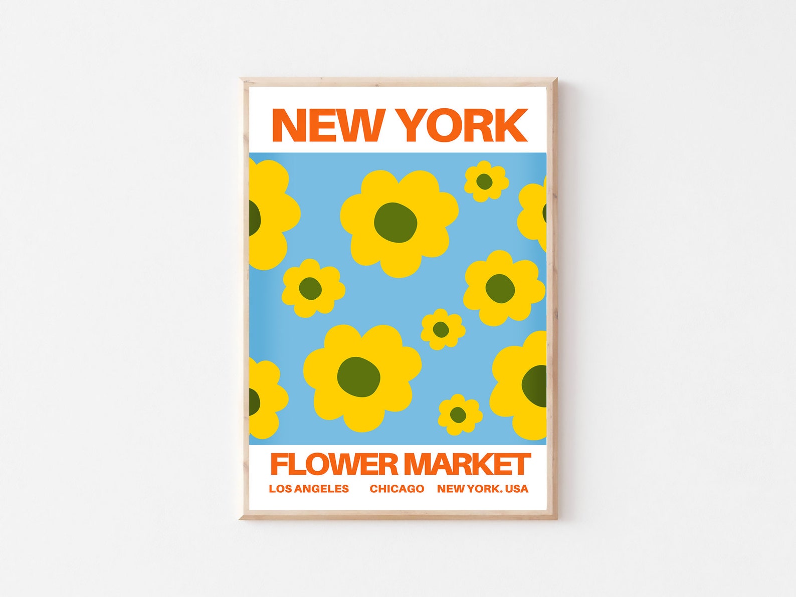 New York Printable Wall Art Printable Colorful Nyc Print Nyc Travel