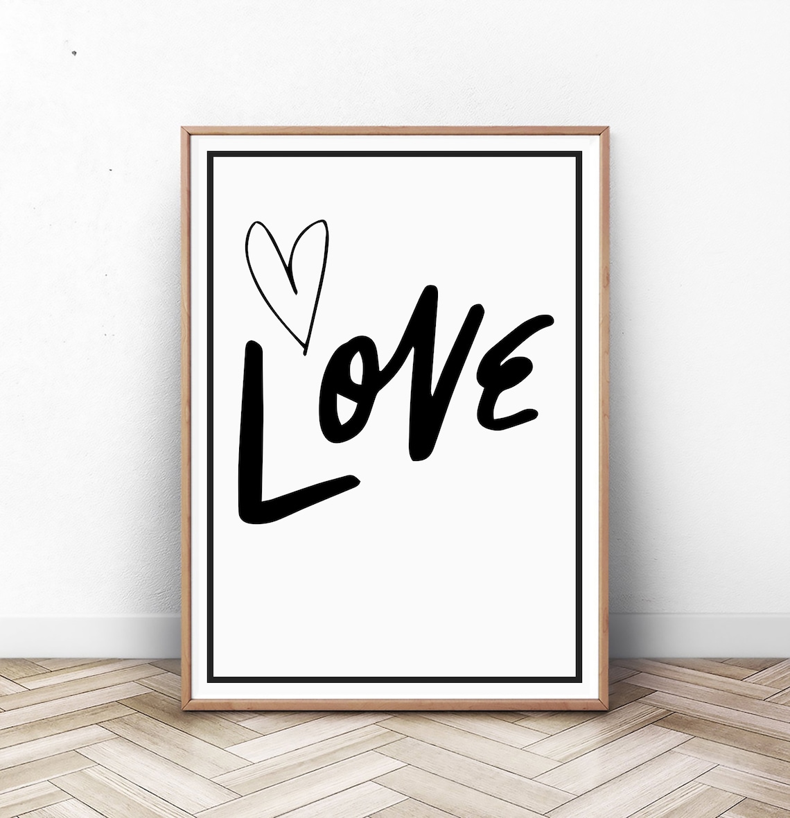 Love Wall Art Love Print Love Poster Love Wall Decor Love Etsy