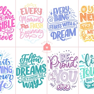 Versione digitale Positività Citazioni ispiratrici Arte digitale DOWNLOAD • Stampa artistica da appendere alla parete • Cartolina regalo per la salute mentale