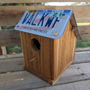 Handmade Rustic Birdhouse #11