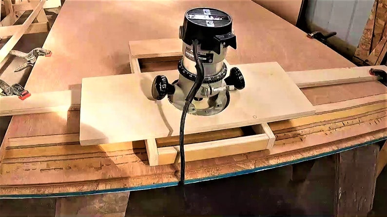 Wave Rover Scarfing Jig Plans