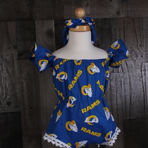 La rams dress top