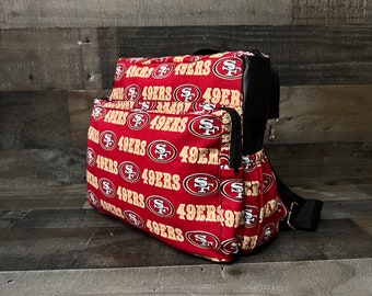 49ers Baby Diaper Bag. 49ers Diaper Backpack. 49ers Baby Bag. 49ers . Baby Diaper Bag
