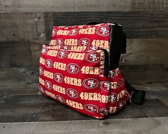 49ers Baby Diaper Bag. 49ers Diaper Backpack. 49ers Baby Bag. 49ers . Baby Diaper Bag