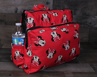 Minnie Mouse Baby Diaper Bag. Minnie Mouse Diaper Backpack. Minnie Mouse Baby Bag. Minnie Mouse. Diaper Bag. Diaper Backpack