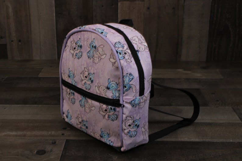 Stitch and Angel Mini Backpack. Stitch and Angel Backpack. Etsy