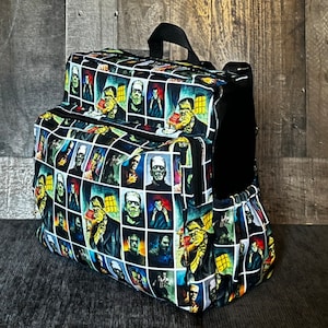Frankenstein Diaper Bag. Monsters Baby Diaper Bag. Horror Diaper Backpack. Scary Movie Baby Bag. Scary  Monsters. Baby Diaper Bag