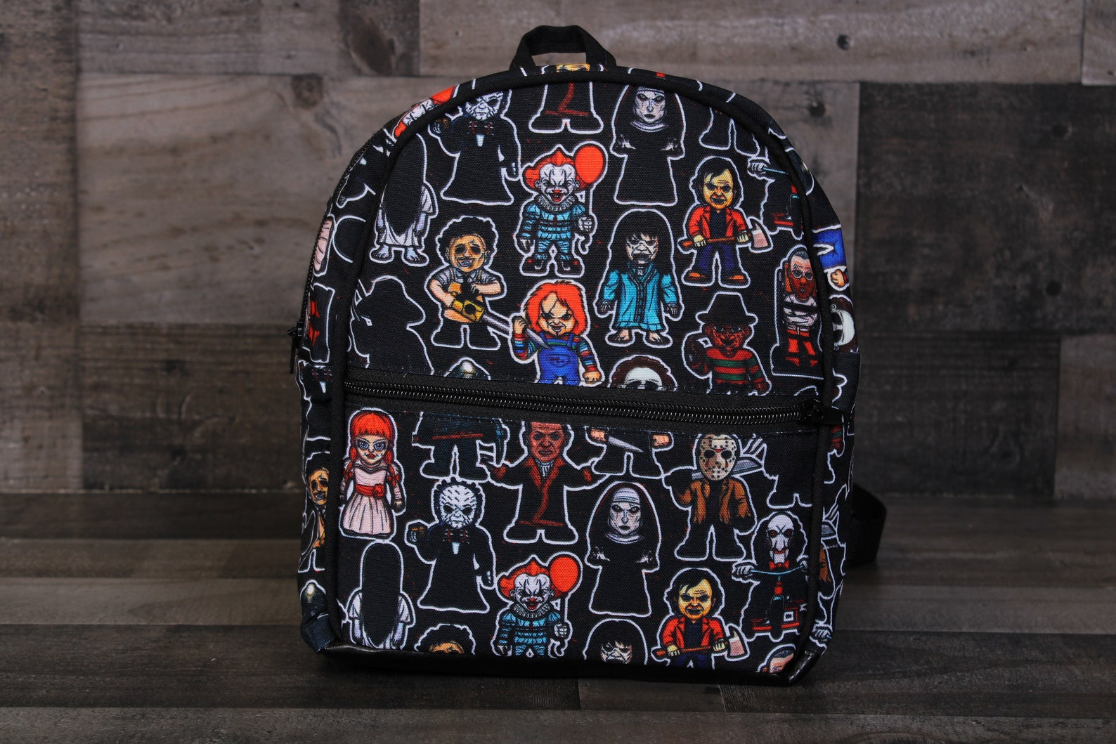 Horror Movie Characters Mini Backpack. Horror Characters Mini Etsy