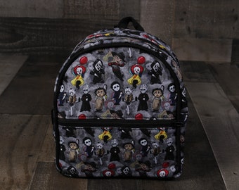 horror mini backpack