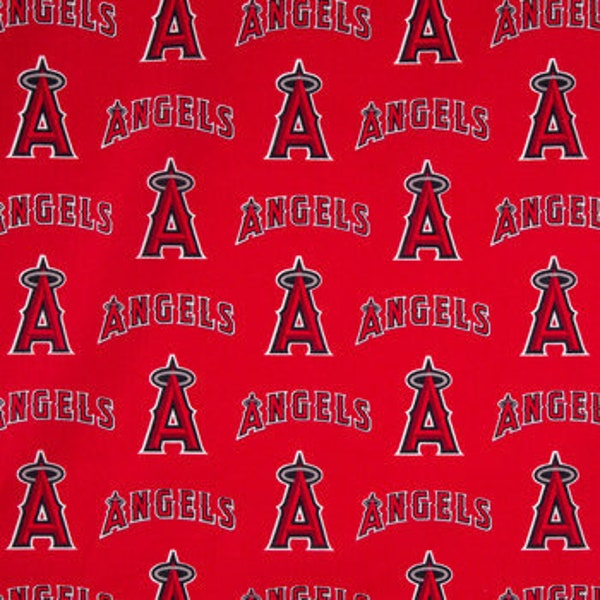 Anaheim Angels Fabric. Angels Fabric. MLB Angels Fabric. MLB Fabric. 100% Cotton Fabric *Same Day Shipping*