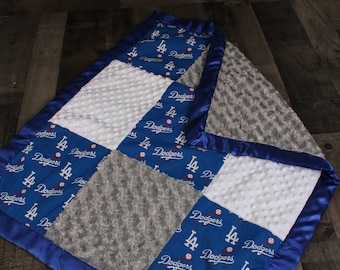 dodgers crib bedding set