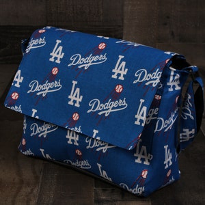 MLB Los Angeles Dodgers Seam Crossbody Purse