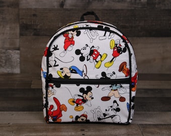 Retro Mickey Mouse Mini Backpack. Mickey Mouse Mini Backpack. Mickey Mouse Travel Backpack. Retro Mickey Mouse. Mini Backpack
