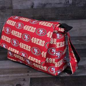 San Fran 49ers  Handbag. 49ers Purse. 49ers Handbag. 49ers  Bag. Handbag. Purse. Travel Bag. San Francisco 49ers