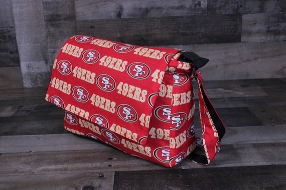 San Fran 49ers Handbag. 49ers Purse. 49ers Handbag. 49ers Bag. Handbag. Purse. Travel Bag. San Francisco 49ers Etsy