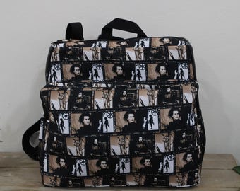 Scissorhands Baby Diaper Bag. Scissors Diaper Backpack. Edward Baby Bag. Scissorhands. Diaper Bag. Diaper Backpack