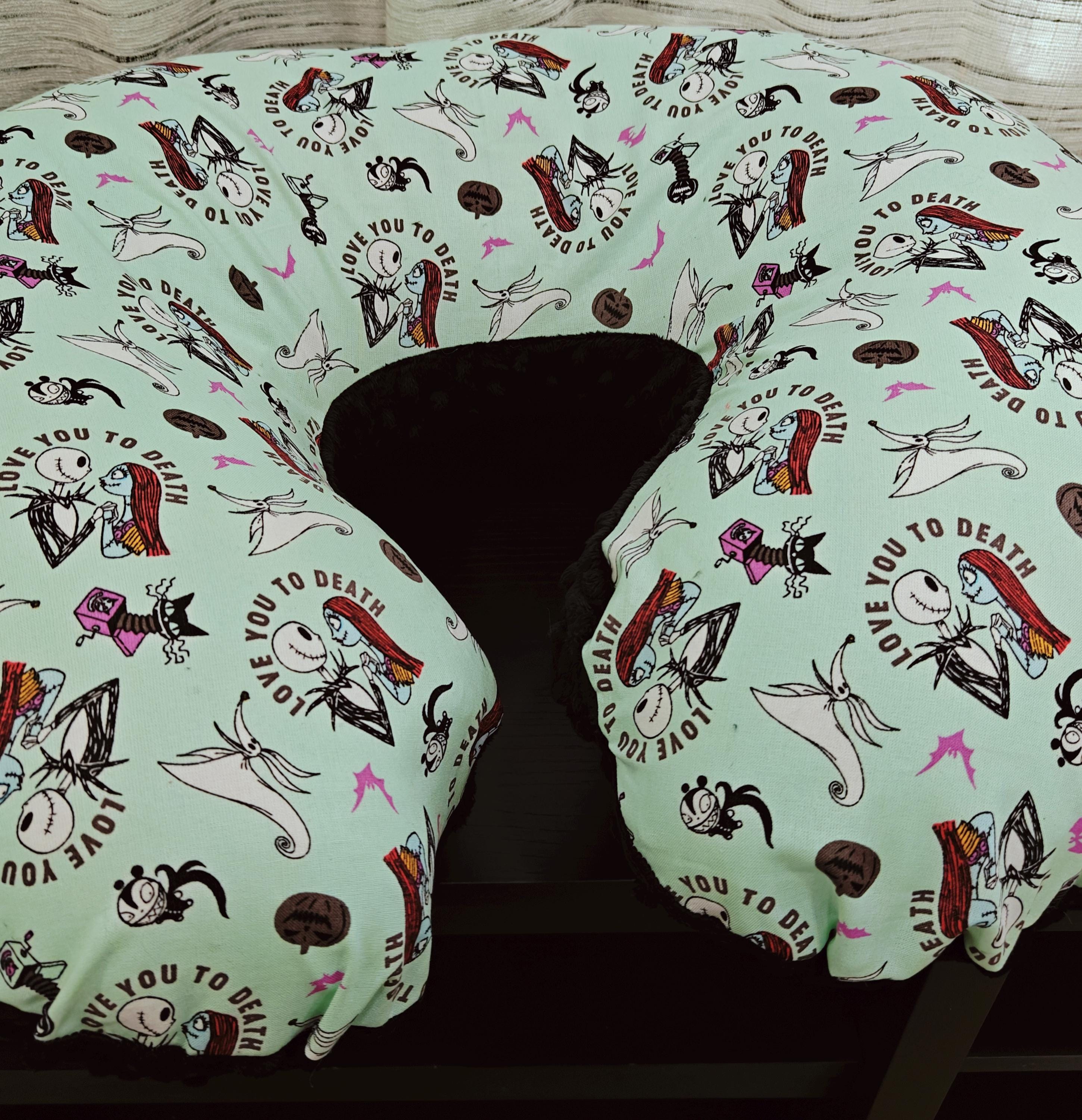 Love to Be Boppy Pillow Cover. Boppy Cover. Pillow Cover. Halloween Couple Pillow Cover.