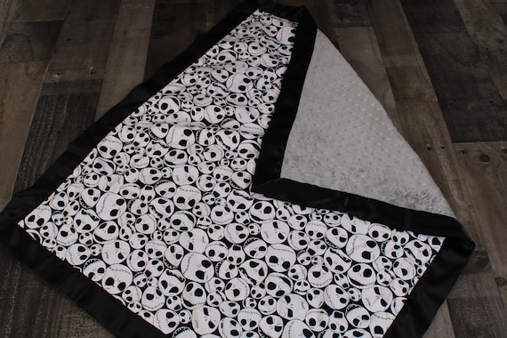 Nursery Blanket. Receiving Blanket. Crib Blanket. Adult Blanket. Jack Skellington Blanket. Jack Blanket. 100 Cotton. Etsy
