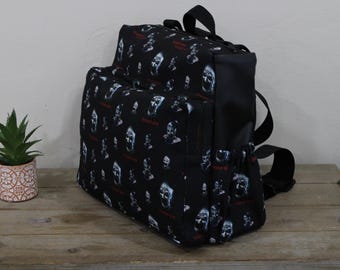 Horror Clown Baby Diaper Bag. Horror Movie Diaper Backpack. Baby Bag. Killer Clown. Diaper Bag. Diaper Backpack