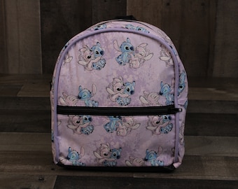 Stitch and Angel Mini Backpack. Stitch and Angel Backpack. Stitch Mini Backpack. Mini Backpack. Travel backpack
