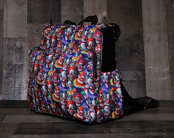Killer Klowns Baby Diaper Bag. Killer Klowns  Diaper Backpack. Baby Bag. Baby Diaper Bag. Killer Klowns