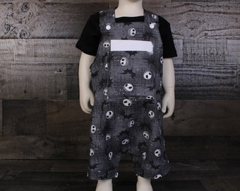 Jack and Bats Baby Boy Overalls. Baby Boy Overalls Jack and Bats. Jack Skellington Baby Boy Overalls. Jack Skellington. Boy Overalls
