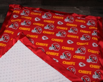 Baby Blanket. Receiving Blanket. Crib Blanket. Adult Blanket. Kansas Chiefs Blanket. Chiefs Blanket. 100% Cotton