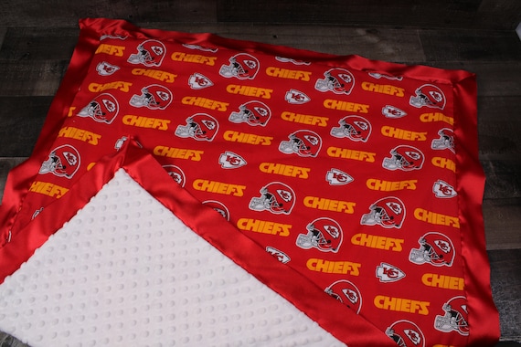 Baby Blanket. Receiving Blanket. Crib Blanket. Adult Blanket. Kansas Chiefs Blanket. Chiefs Blanket. 100 Cotton Etsy