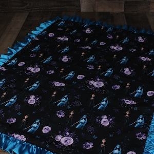 Baby Blanket. Receiving Blanket. Crib Blanket. Adult Blanket. Corpse Bride Blanket. Corpse Bride