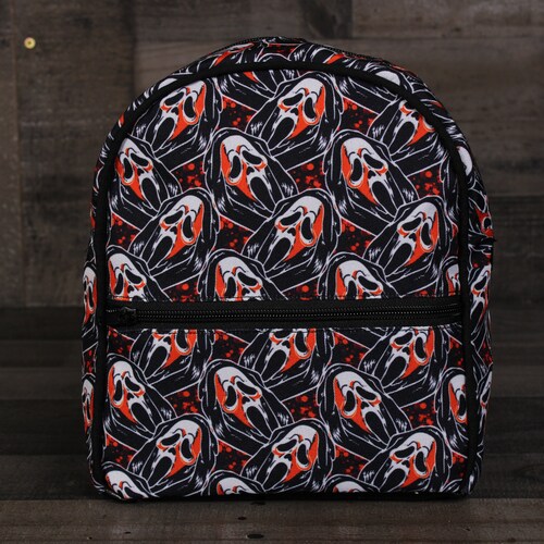 Ghost Face Mini Backpack. Scream Movie Mini Backpack. Horror Etsy