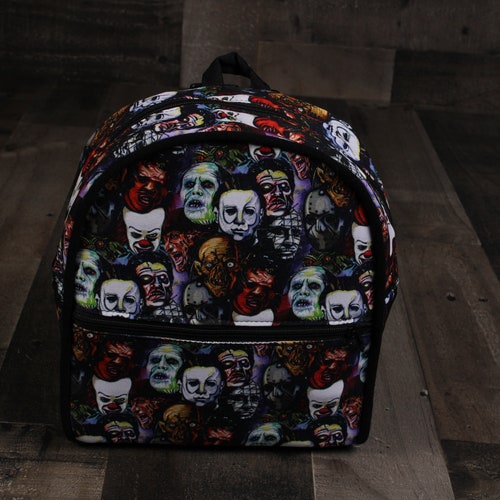Horror Movie Villians Mini Backpack. Horror Movie Mini Etsy