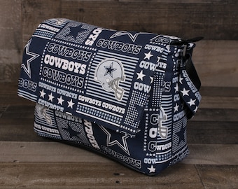 Dallas Cowboys Handbag. Dallas Cowboys Purse. Cowboys Handbag. Cowboys Bag. Handbag. Purse. Travel Bag