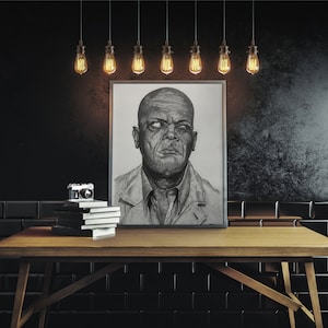 Samuel L Jackson Portrait (Graphite Pencil Drawing)