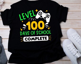 Level 100 days of school complete SVG & PNG | Level 100 days of school complete PNG | School sublimation | 100 days | 100 days of school Svg