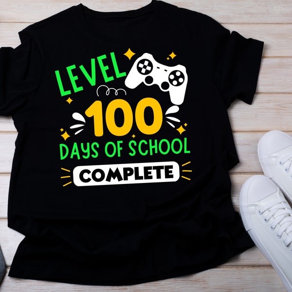 Level 100 days of school complete SVG & PNG | Level 100 days of school complete PNG | School sublimation | 100 days | 100 days of school Svg